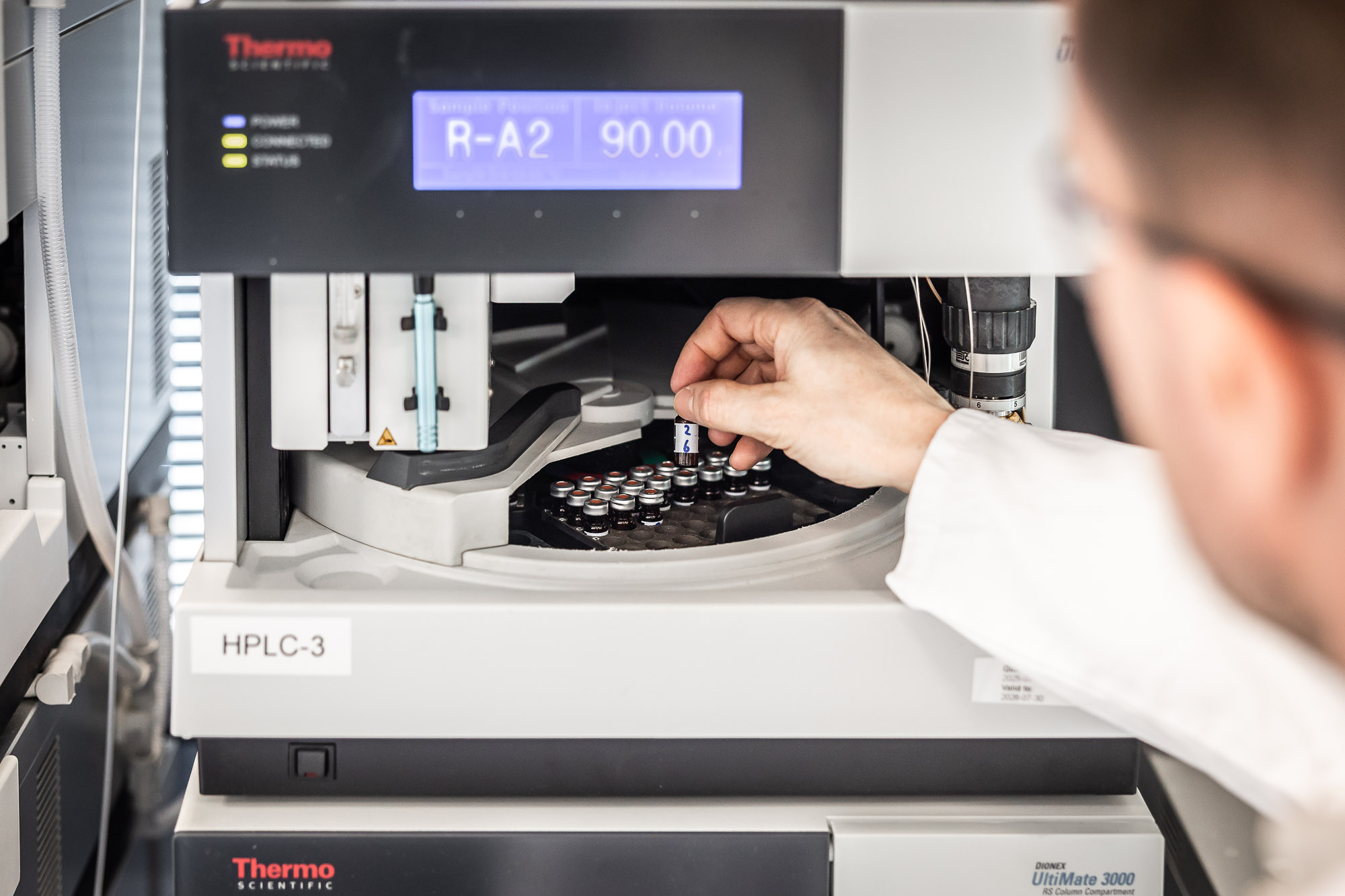 Analytical chemistry laboratory at Regivet Spoordonk